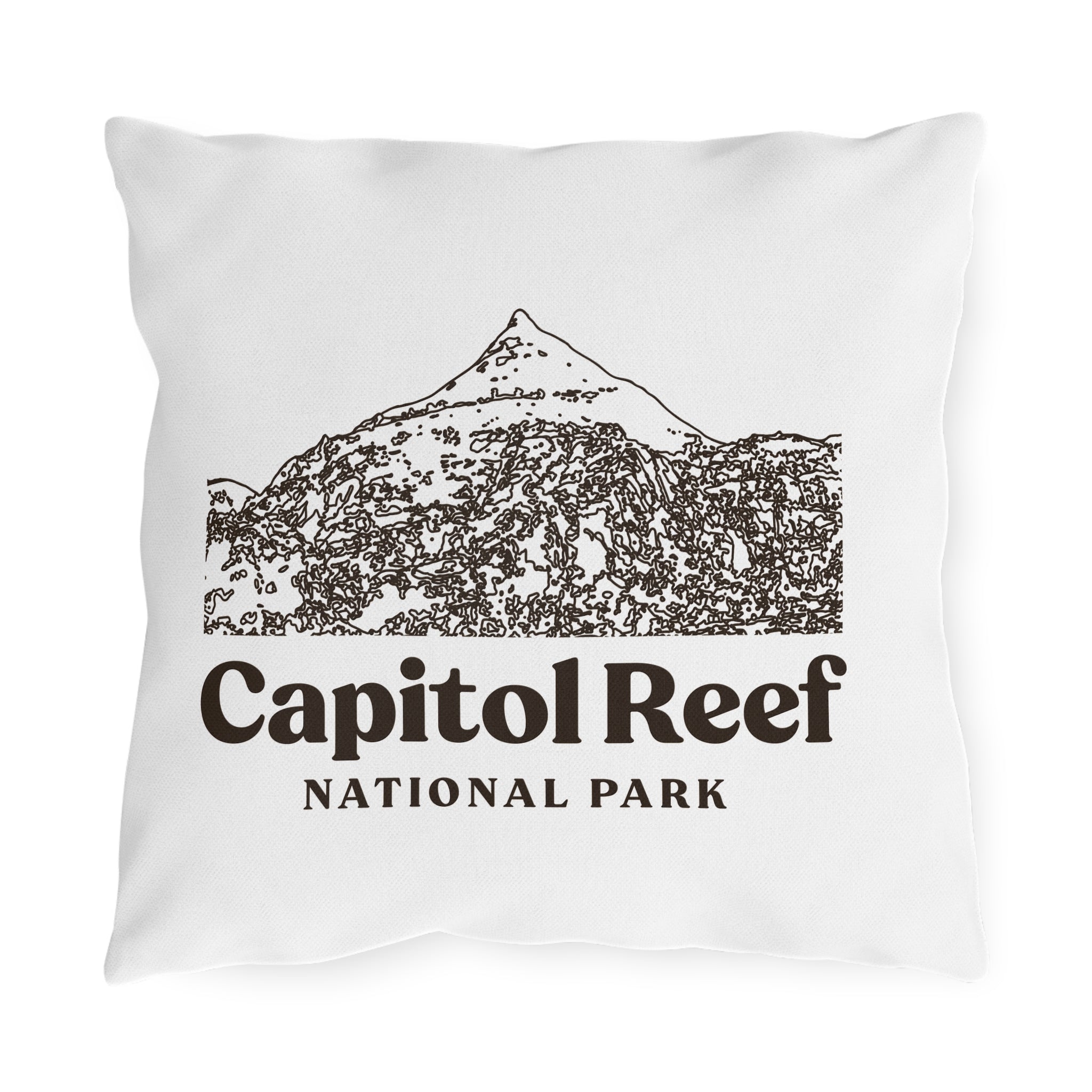 Capitol Reef National Park Pillow (Red Rock Country, Utah) Adventure Outdoorsy Travel Decor