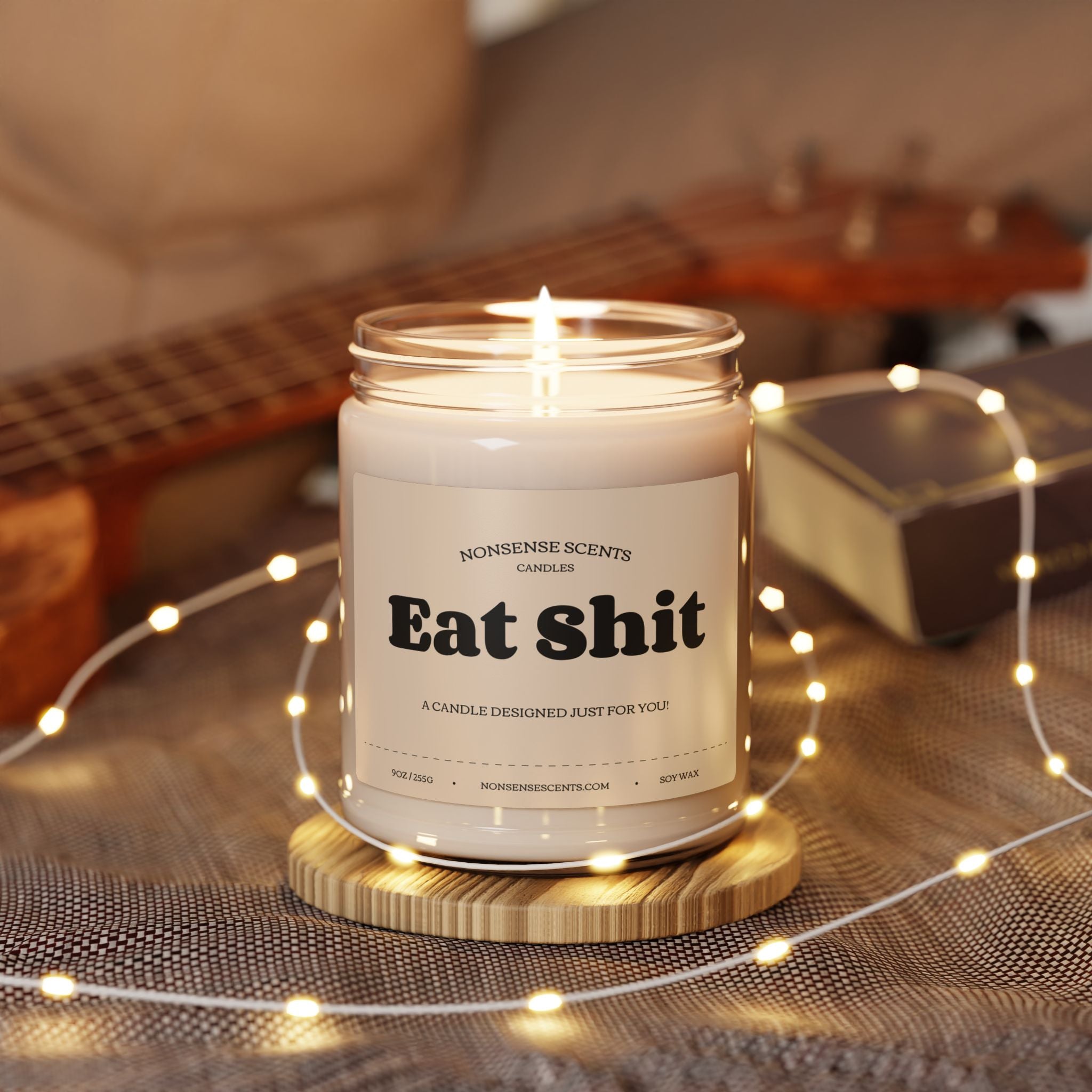Come mierda: vela de regalo divertida y divertida de Nonsense Scents