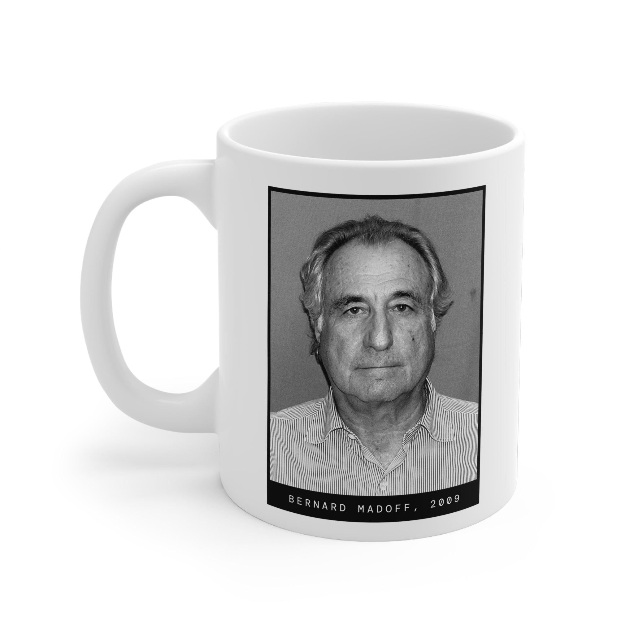 Bernard "Bernie" Madoff 2009 Fraudster Mugshot Mug