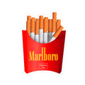 Marlboro Meal, Gourmet Cigarettes Sticker