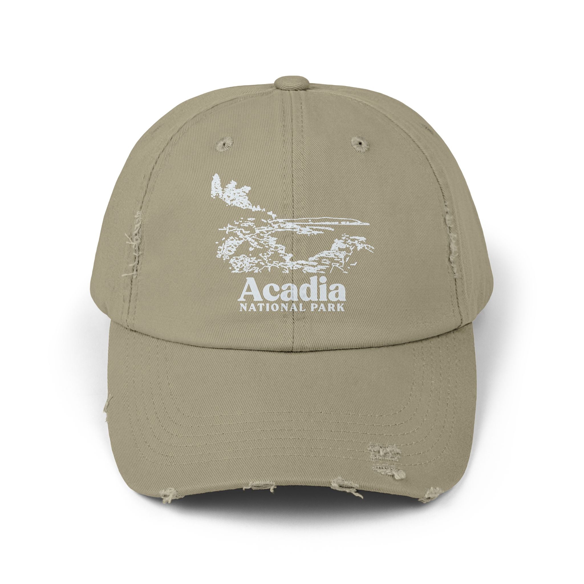 Acadia National Park Hat (Bar Harbor, Maine) Adventure Outdoorsy Travel Cap