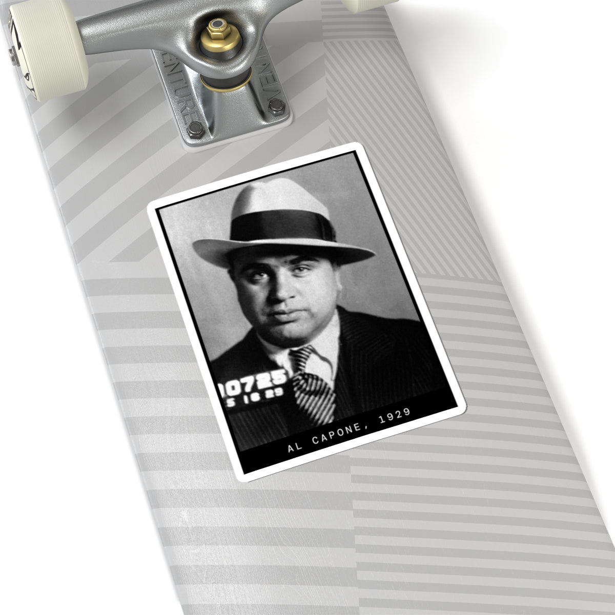 Al Capone 1929 Gangster Mugshot Sticker