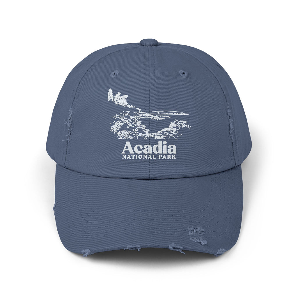 Acadia National Park Hat (Bar Harbor, Maine) Adventure Outdoorsy Travel Cap
