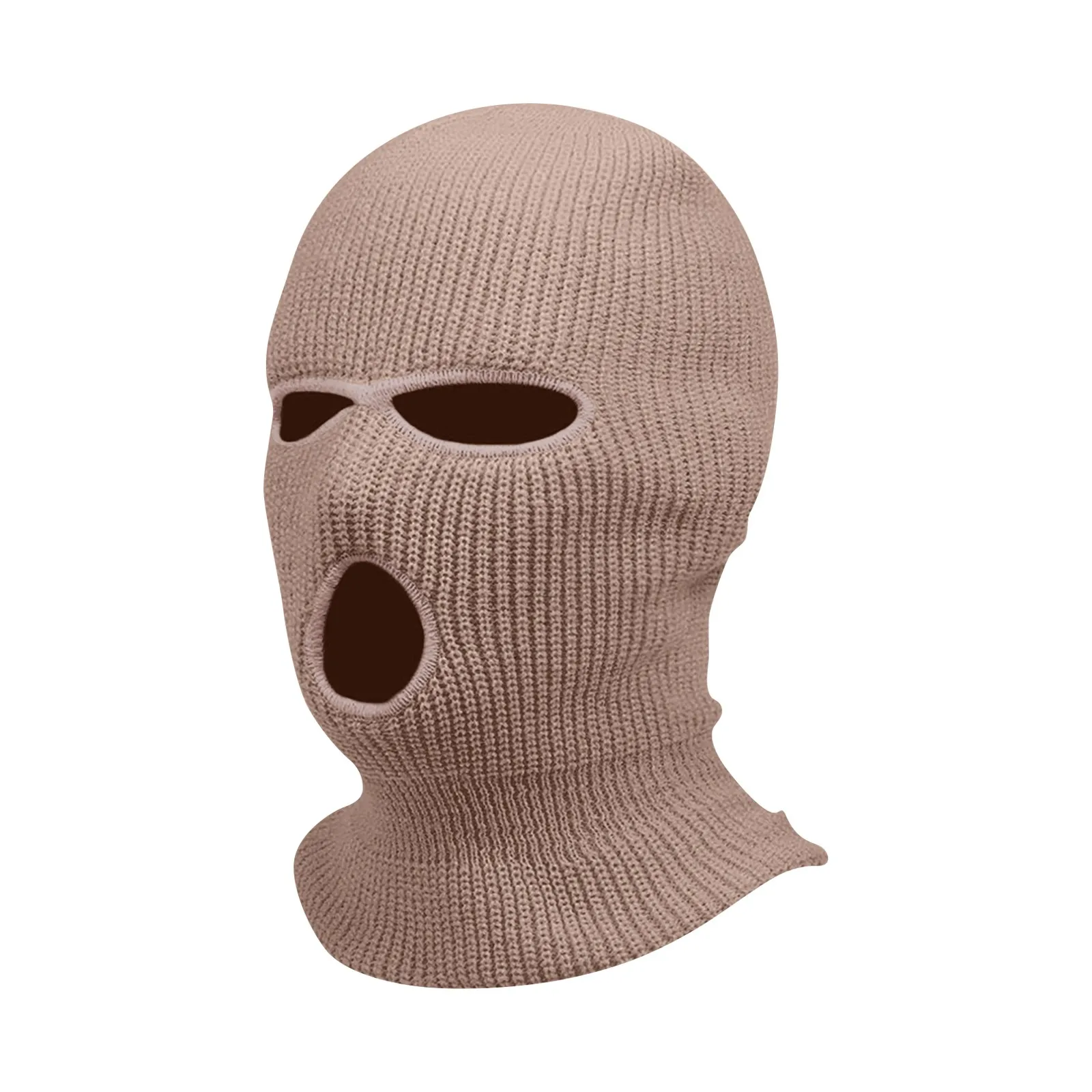 Boutique Beige Ski Mask Balaclava