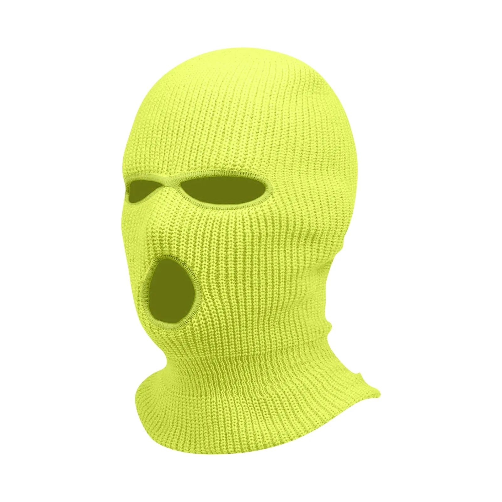 Hyper Lime Ski Mask Balaclava